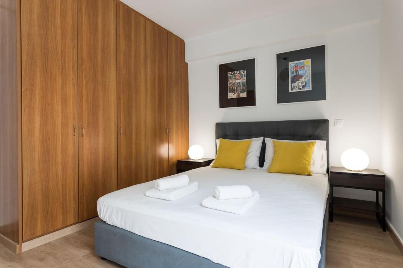 Stunning Flat With Lovely Terrace & Parking Garage Athens Ngoại thất bức ảnh