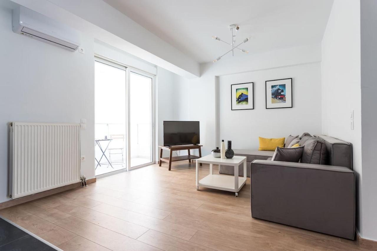 Stunning Flat With Lovely Terrace & Parking Garage Athens Ngoại thất bức ảnh